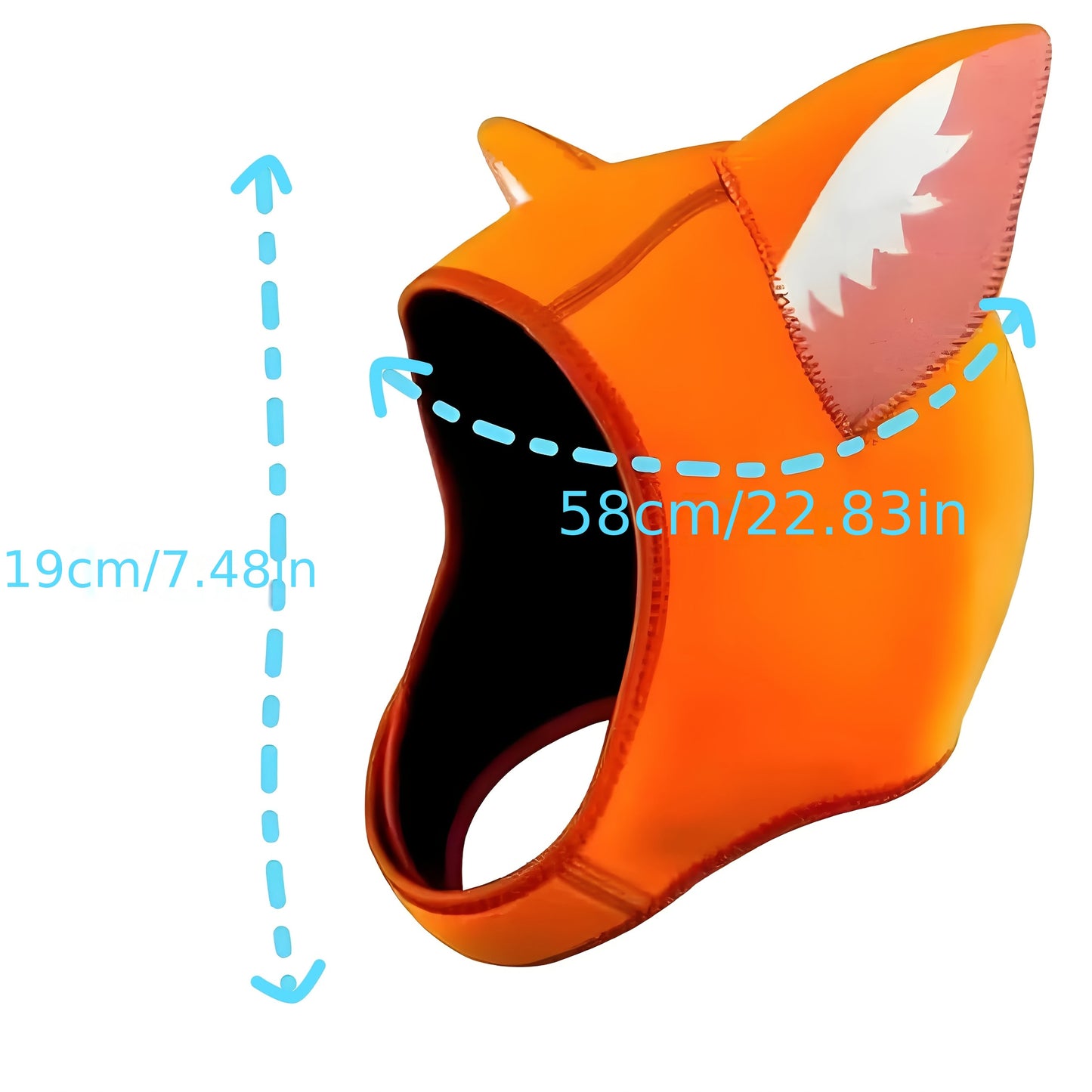 Capucha de neopreno animales