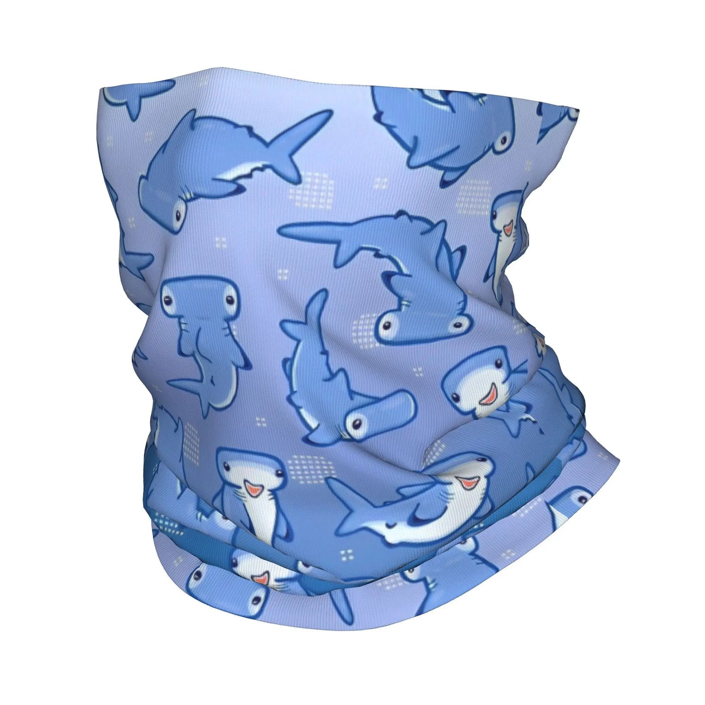 Bandana multiusos tiburones | Cuello calentito, pelo controlado y estilo salado