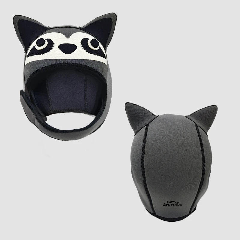 Capucha de neopreno animales