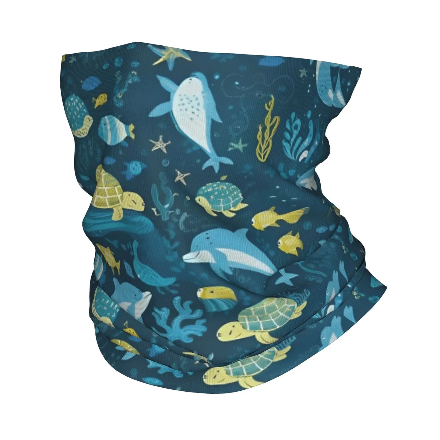 Bandana multiusos tiburones | Cuello calentito, pelo controlado y estilo salado