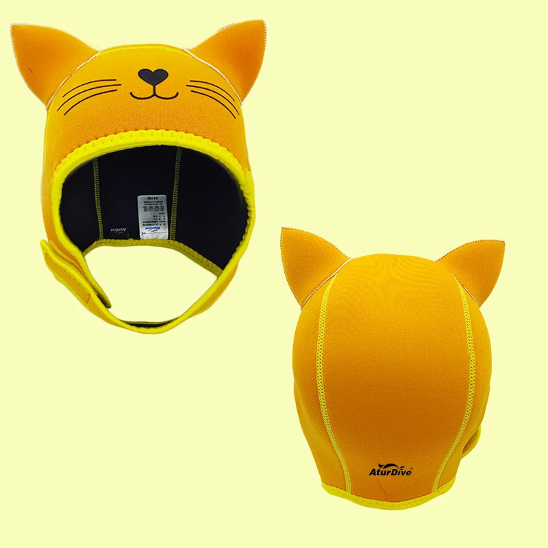 Capucha de neopreno animales