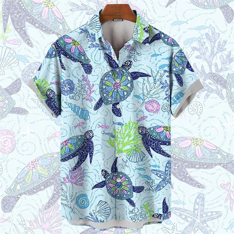 Camisa hawaiana - mandala