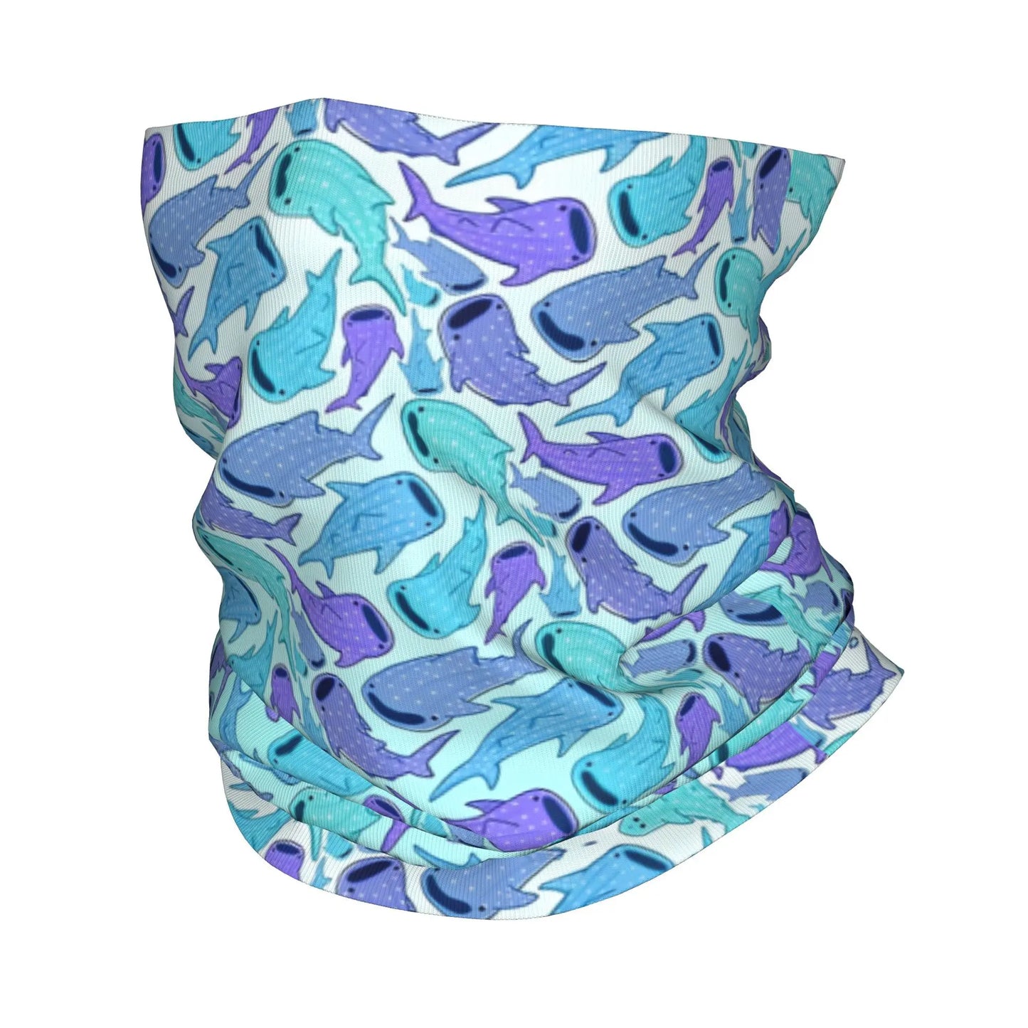 Bandana multiusos tiburones | Cuello calentito, pelo controlado y estilo salado