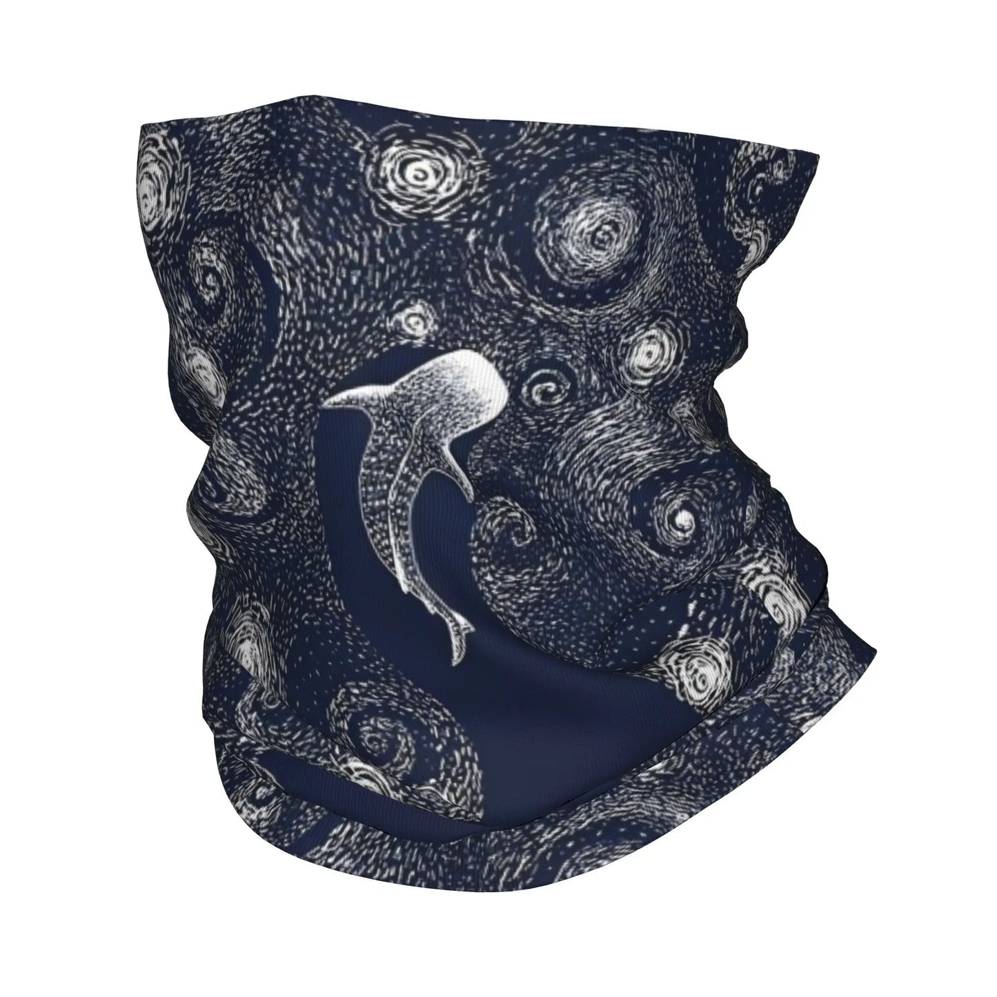 Bandana multiusos tiburones | Cuello calentito, pelo controlado y estilo salado