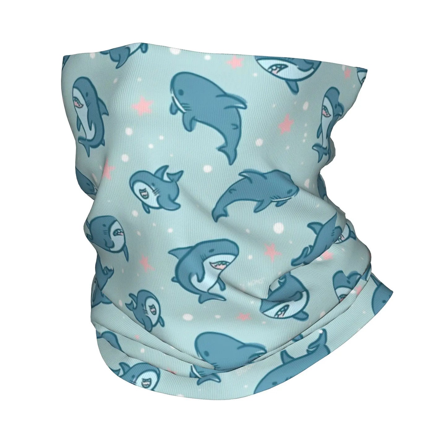 Bandana multiusos tiburones | Cuello calentito, pelo controlado y estilo salado