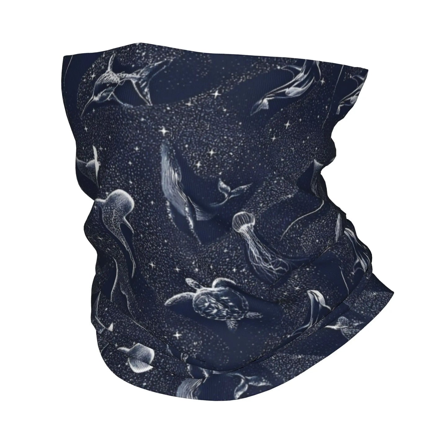Bandana multiusos tiburones | Cuello calentito, pelo controlado y estilo salado