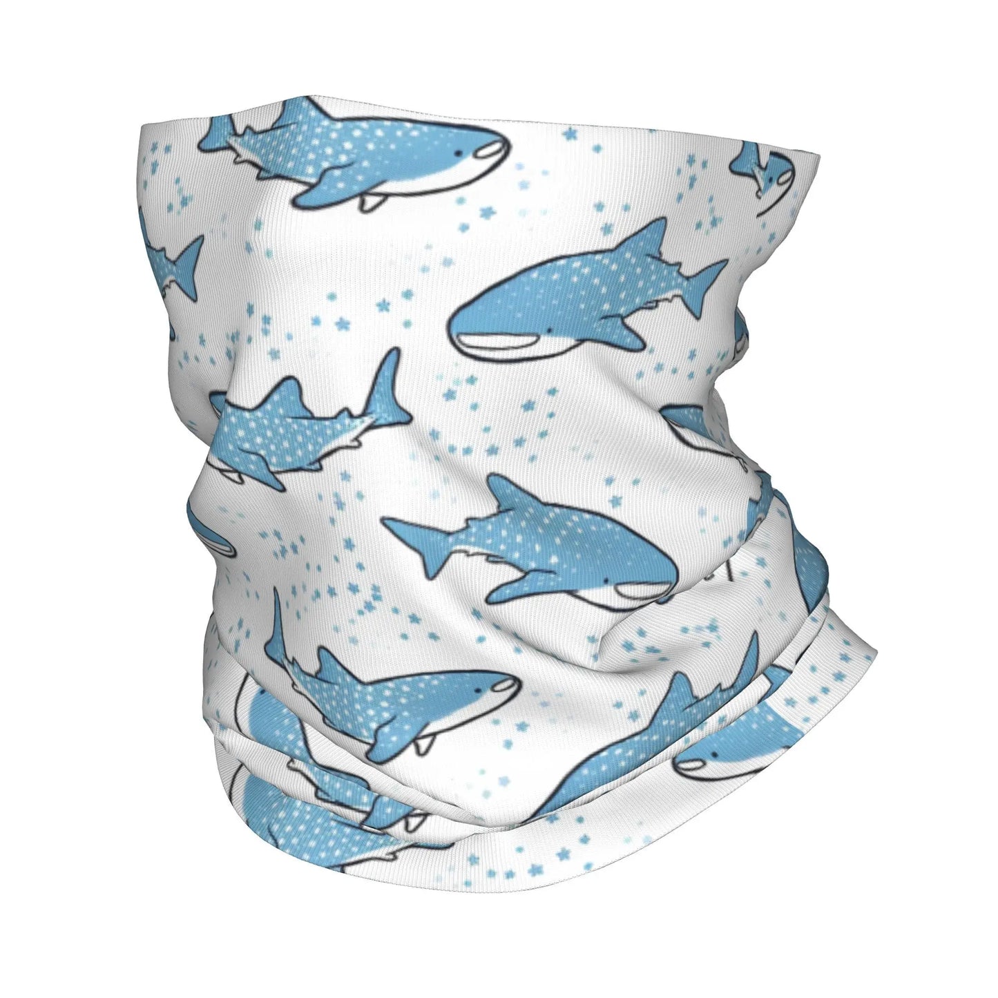 Bandana multiusos tiburones | Cuello calentito, pelo controlado y estilo salado