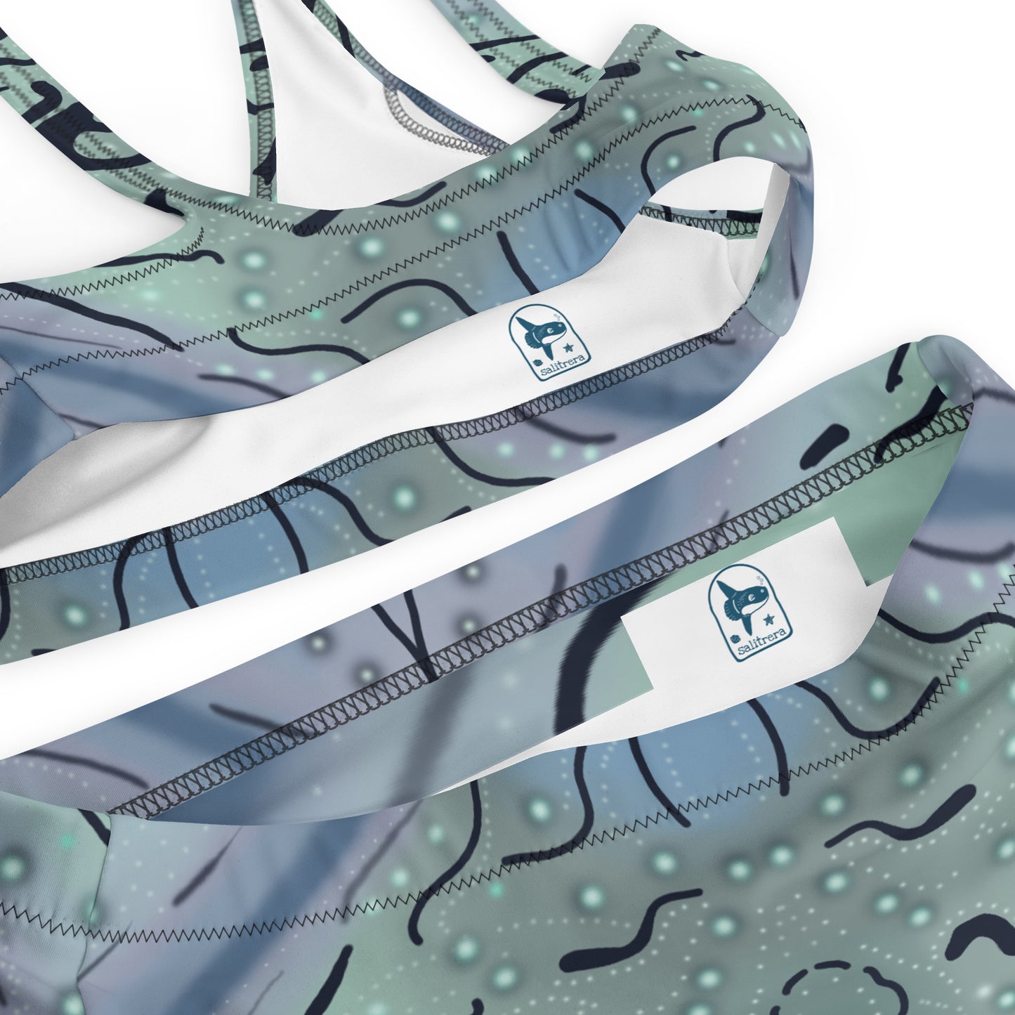 Bikini “Raya mosaico” | Al agua con estilo mediterráneo