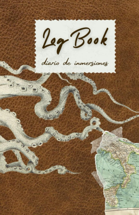Logbook buceo - pulpo vintage