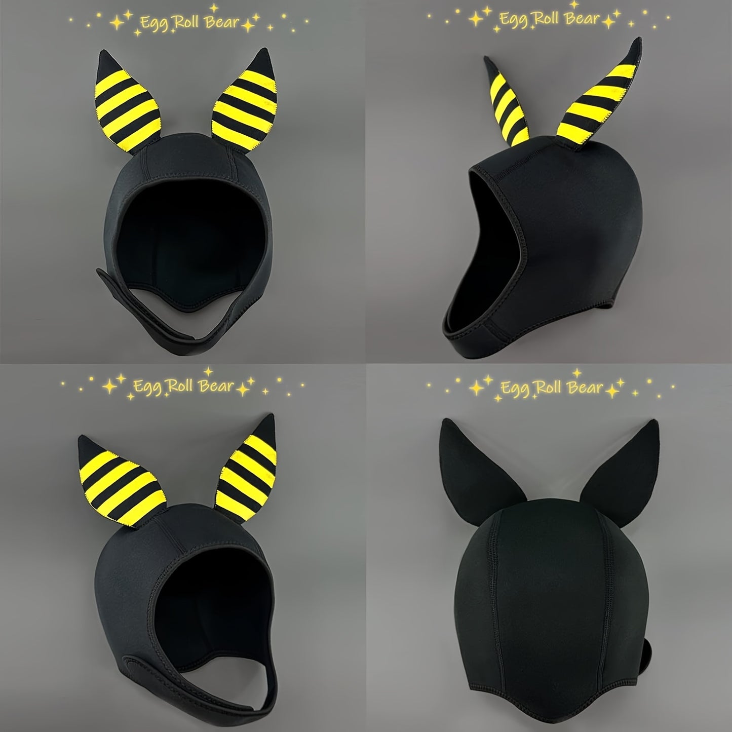 Capucha de neopreno animales
