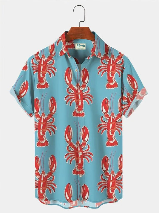 Camisa hawaiana - bogavante