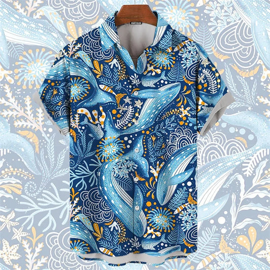 Camisa hawaiana - mandala