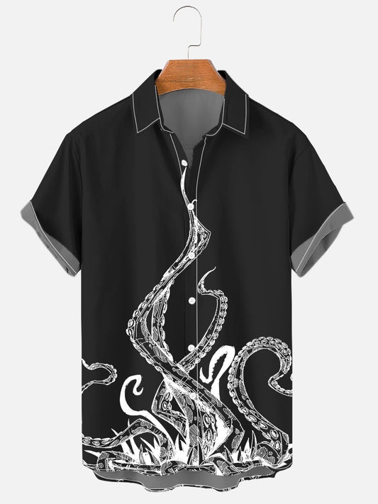 Camisa hawaiana - tentáculos